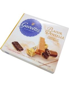 Assort Crispy crepes plain, Milk and Dark Chocolate 220g