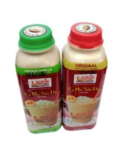 Frozen Lee's Coffee Mix Regular-Vanilla 16oz