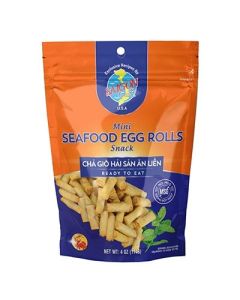 Mini Seafood Egg Rolls Snack